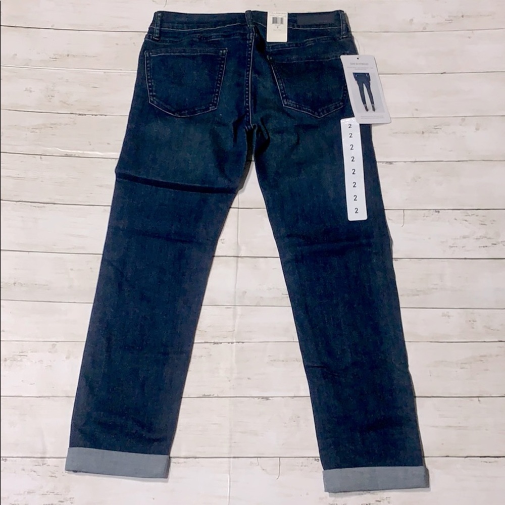 NWT Calvin Klein slim boyfriend inkwell Jeans Sz 2 - Picture 5 of 7